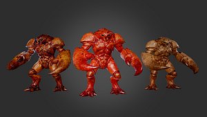 3D Crab tank model