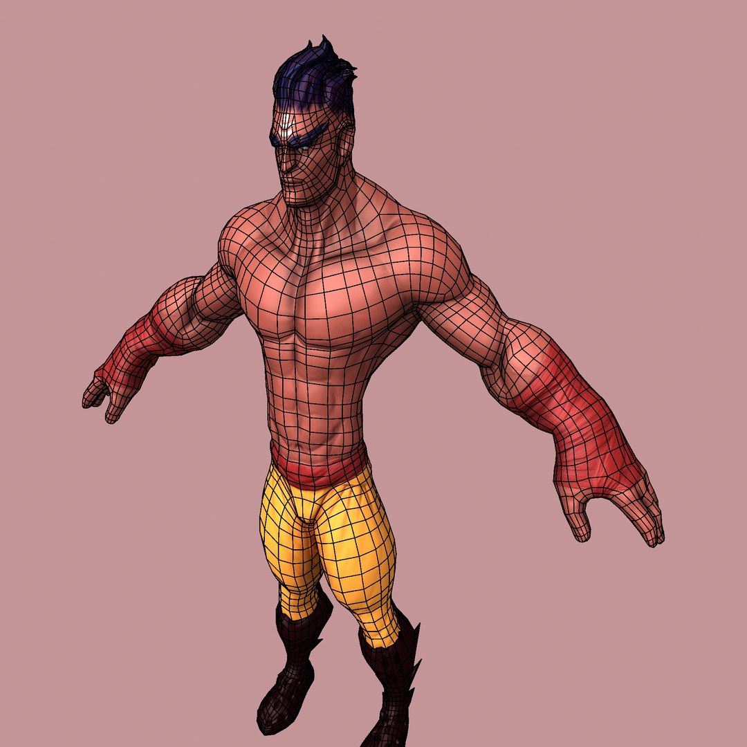 Fighter Fantasy 3d Obj