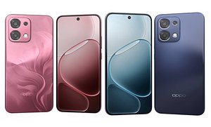 OPPO A6 Pro 5G Rosewood Red And A6 Pro  Stellar Blue