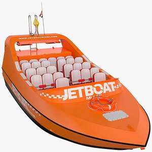 3D Moggaro 950 WJ Adrenalin Boat Orange