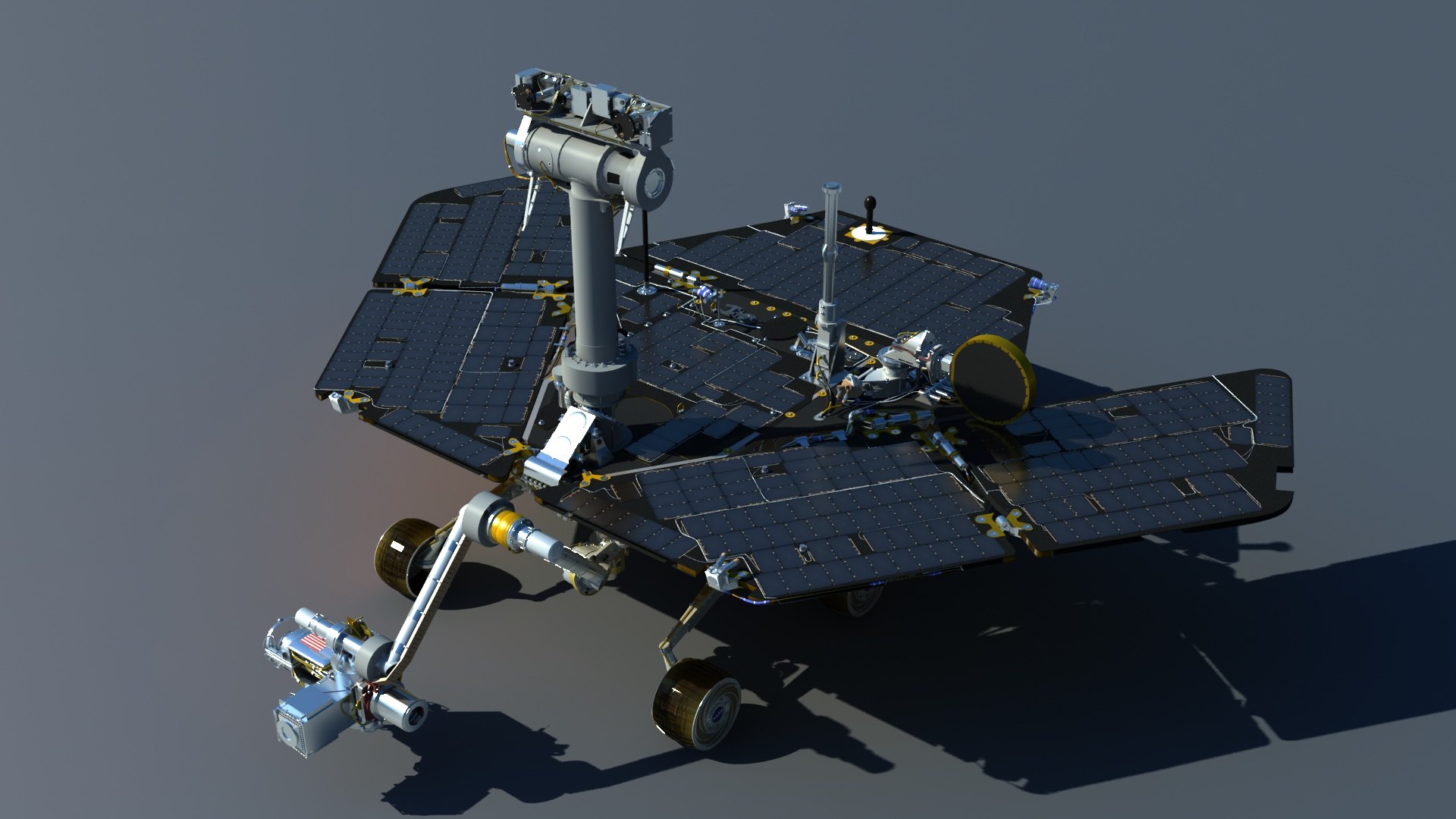 3d Model Mars Opportunity Rover