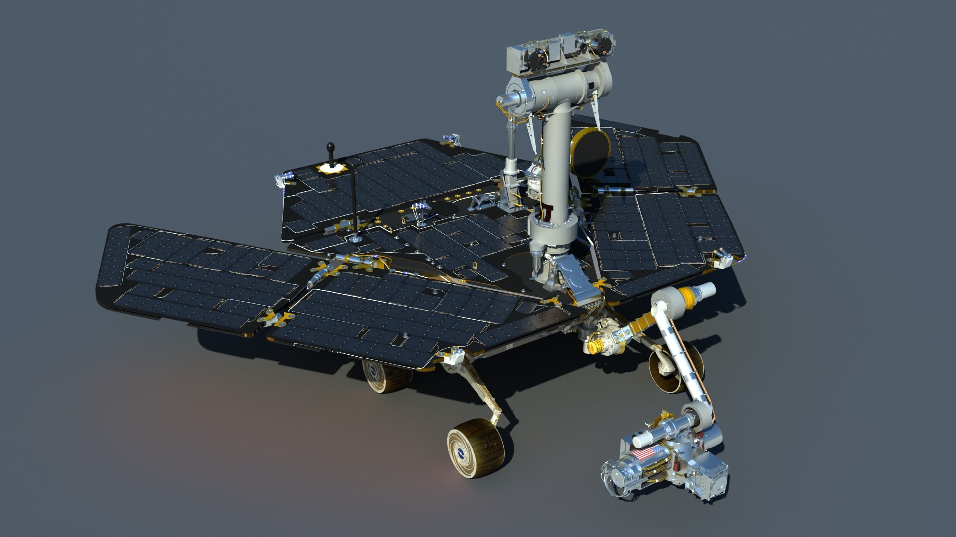 3d Model Mars Opportunity Rover