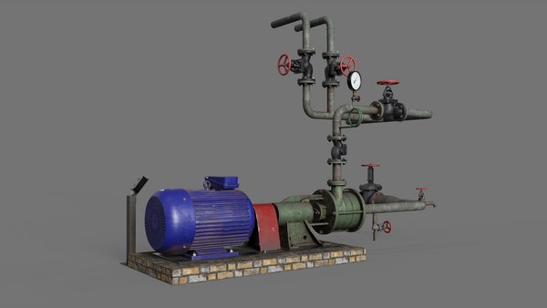 Water Pump 3D Models For Download | TurboSquid