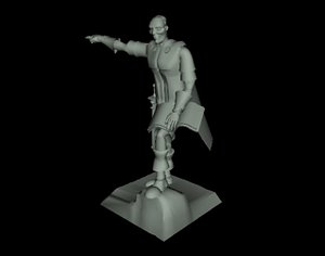 WSH General Statue 3ds