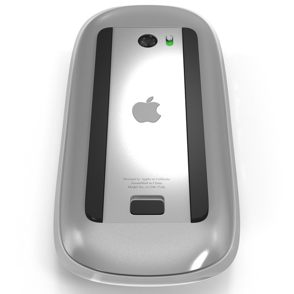 3d model of apple magic mouse modeled