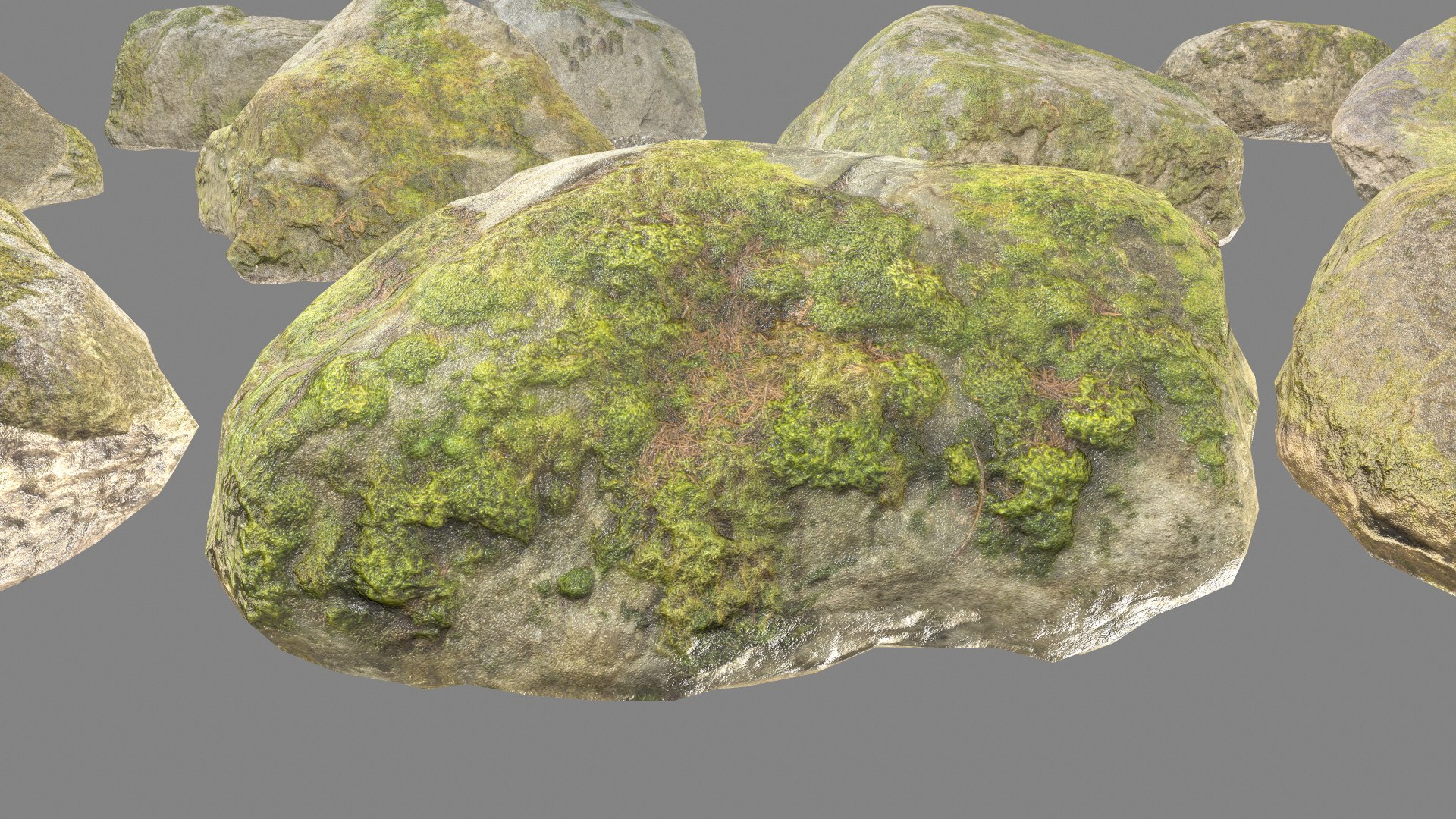 3D realistic pack large rocks model - TurboSquid 1476512