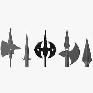 spears head collection2 3D model