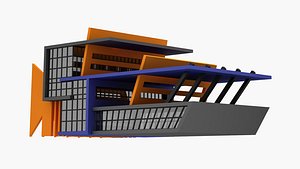 3D model Special Building 08