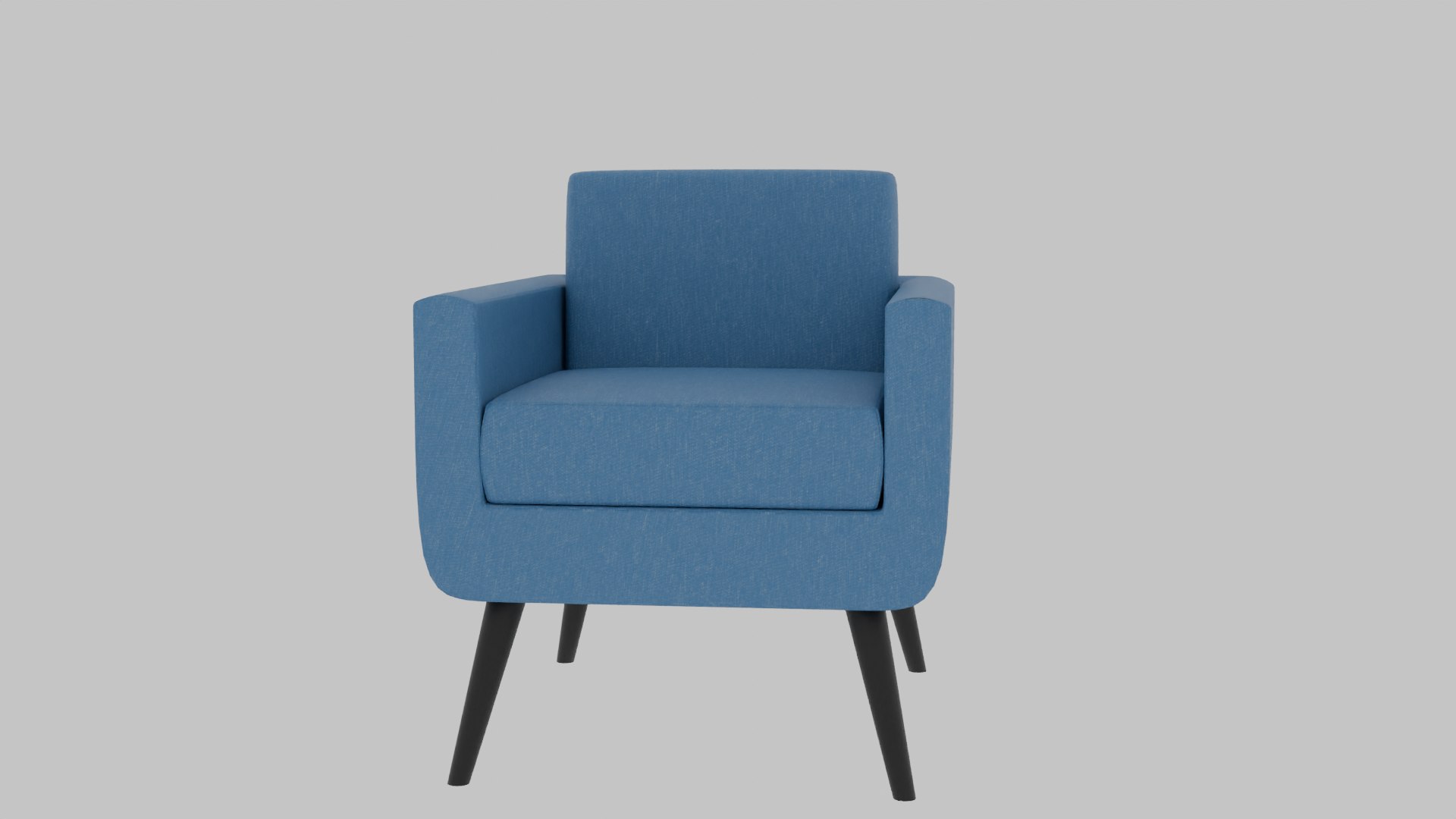 3D Blue Living Room Chair TurboSquid 2174516