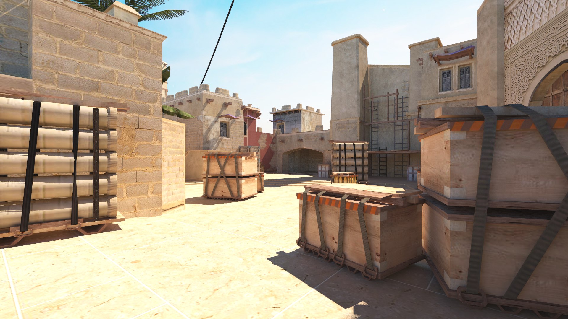 Middle East Shooting Game Environment Low Poly 3D Model - TurboSquid ...