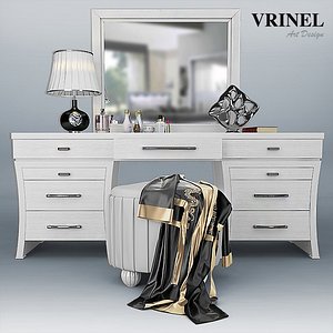 Vrinel Forever TOILETTE VANITY - Table dressing