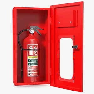 Fire Extinguisher Cabinet Set