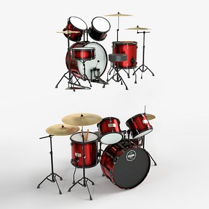 Full Red Drum set