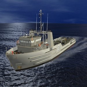3d model of argentine navy supply olivieri