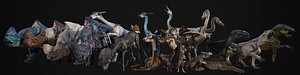 3D Alien Fauna Pack