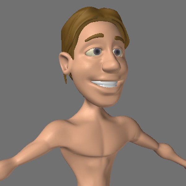 toon surfer 3d model