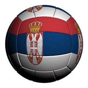 volleyball ball 3D model