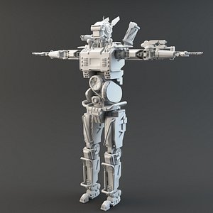 3D character model