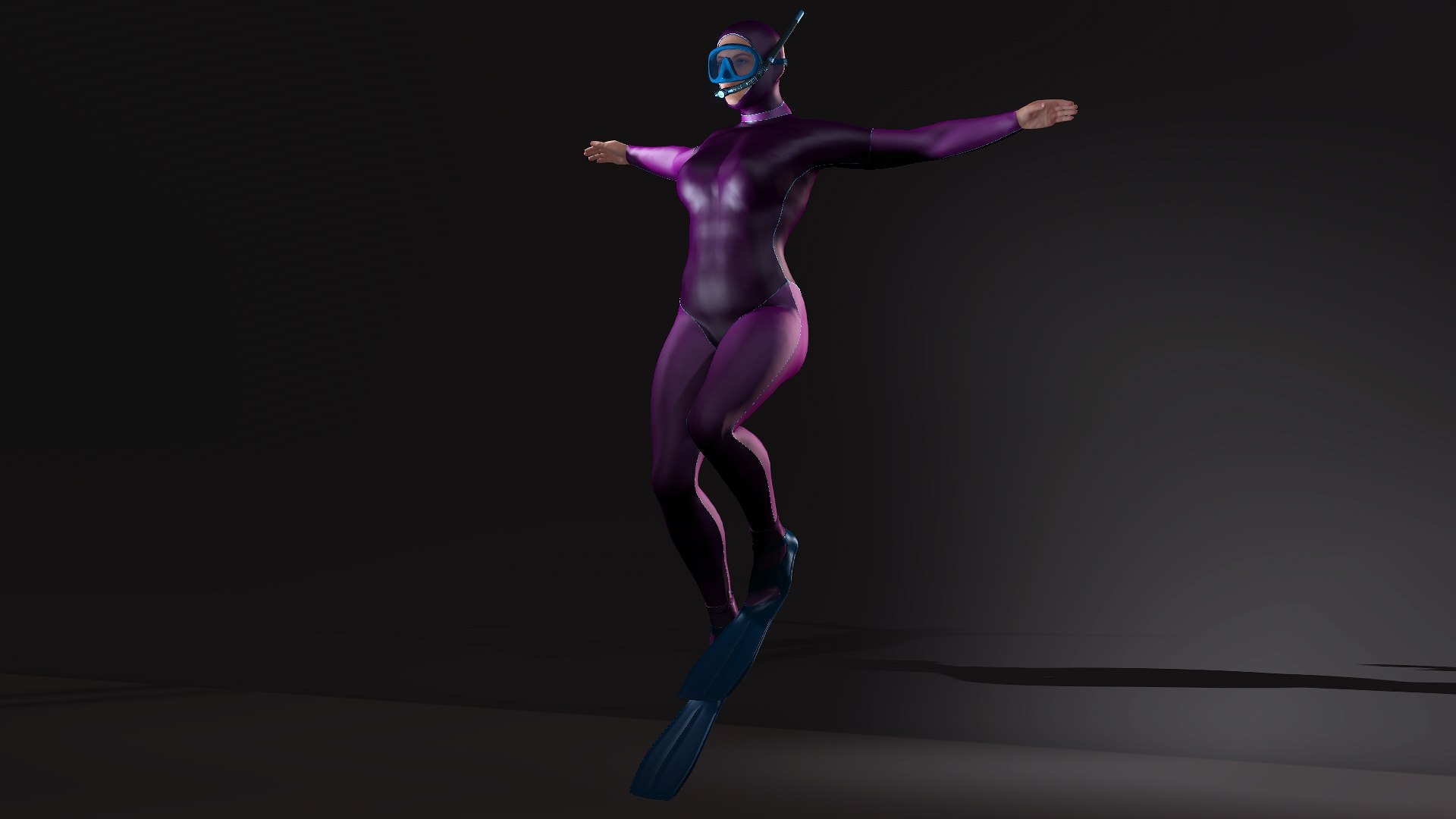 3D Female Diver model https://p.turbosquid.com/ts-thumb/SM/rDEZb4/LJ/9/jpg/1737317269/1920x1080/fit_q87/441333fbcfaa41a96128abc3b8cabb7183385d80/9.jpg