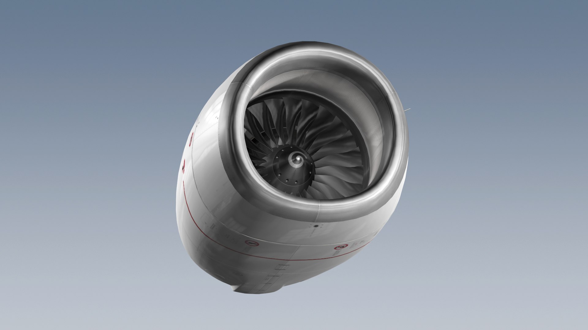 3D CFM56-7B Jet Engine Lite - TurboSquid 2529084