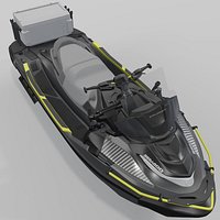 Sea-Doo Explorer Pro  2025  BRP 3D Model