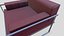 Poltrona lounge Low-poly PBR