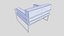Poltrona lounge Low-poly PBR
