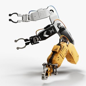 Robotique arm 3D model