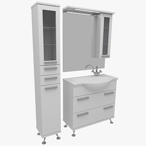 3d model bathroom furniture