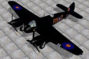 3ds max bristol beaufighter