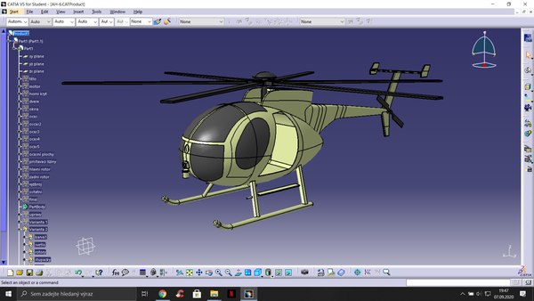 Mh 6 Little Bird Helicopter Model Turbosquid 1617269