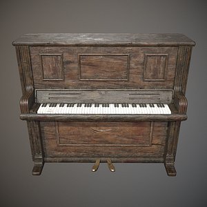 Piano - PBR Game Ready