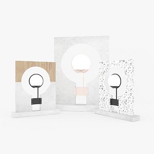 Concrete Lamp model