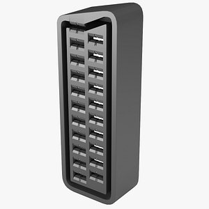 scart pin 3d model