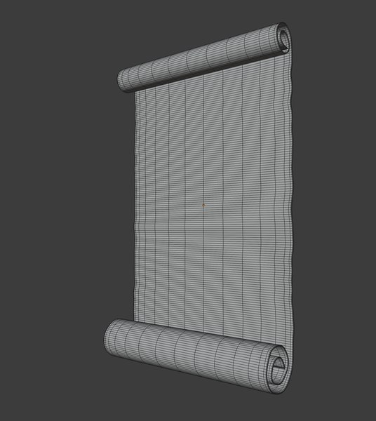 3D scroll model - TurboSquid 1664720