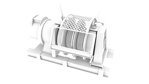 winch mining 3D model
