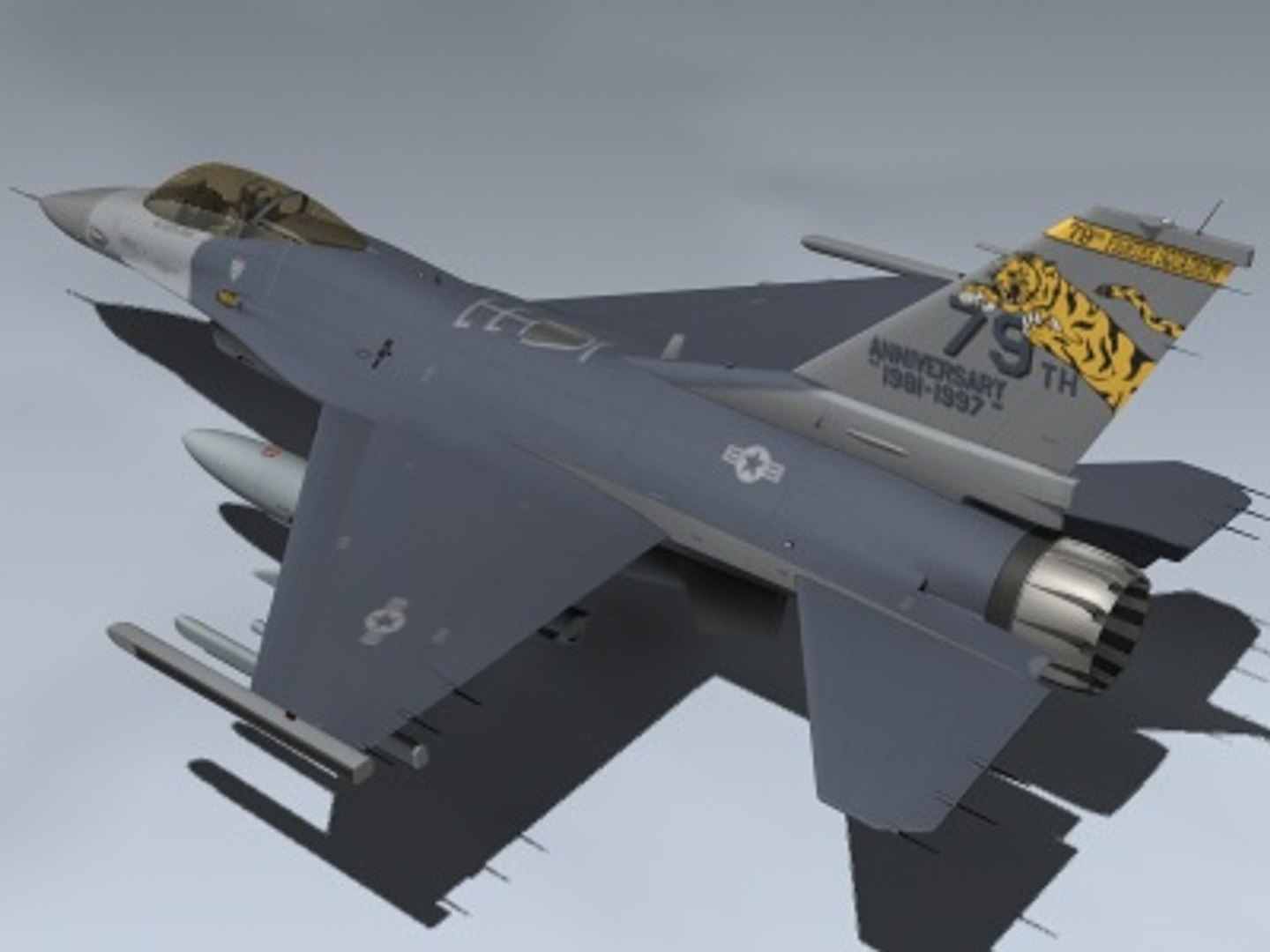 Maya F-16cj Falcon 79th Fs