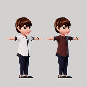 Cartoon Boy Sam