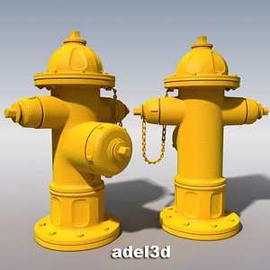 hydrant 3d c4d