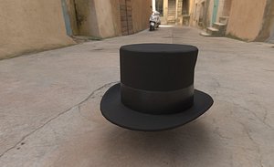 cylinder hat 3D model