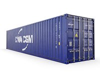 40 ft CMA-CGM standard shipping container