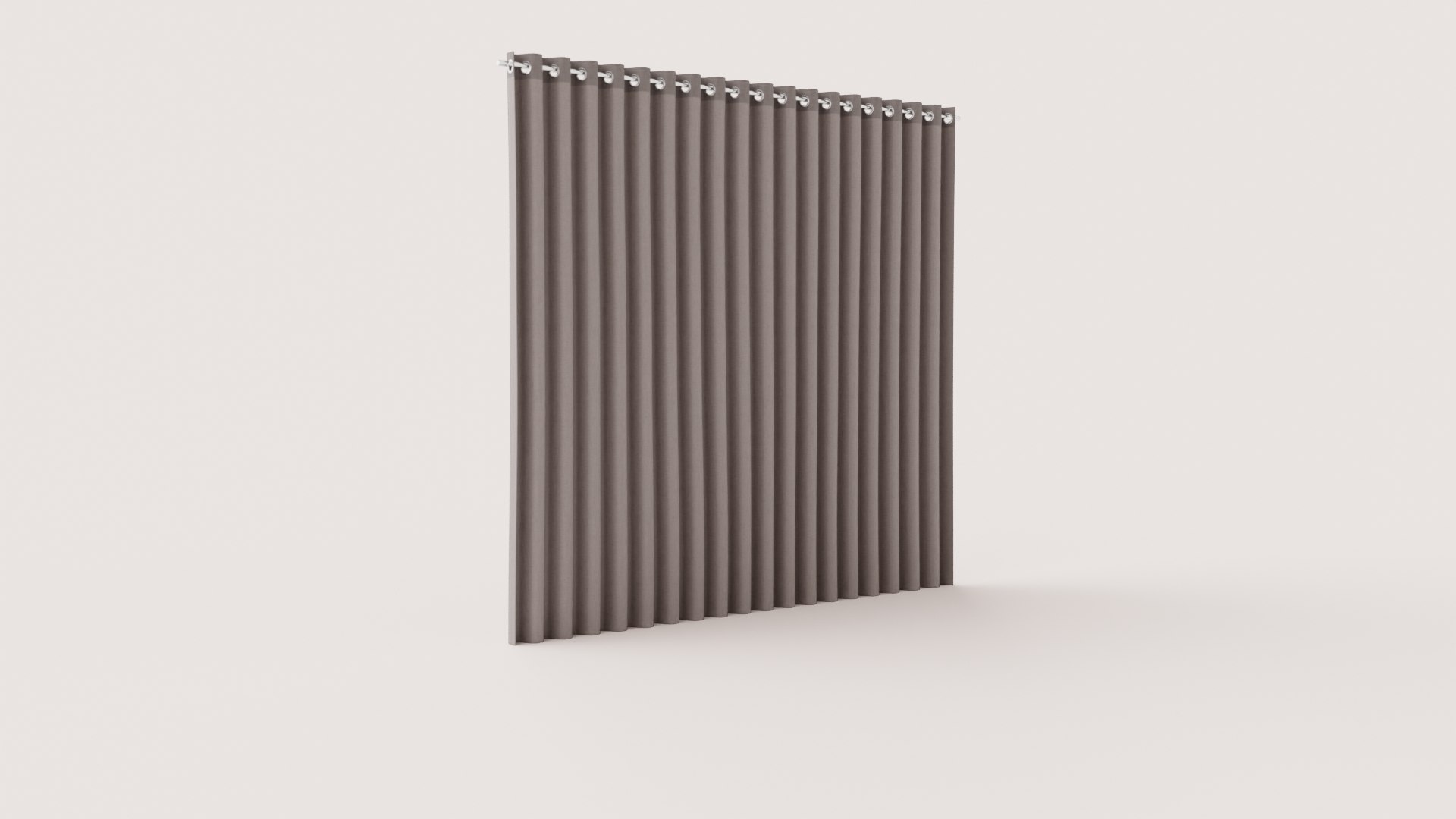 CURTAIN 140x160 CM GRAY SIENNA 3D Model - TurboSquid 2251203