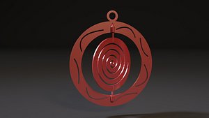 3D christmas toy ball model