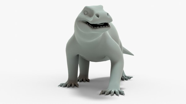 3D модель Базовая сетка Simosuchus Rigged - TurboSquid 2124163