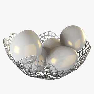parametric shiny eggs basket