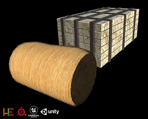 3D ue4 unity metallic model