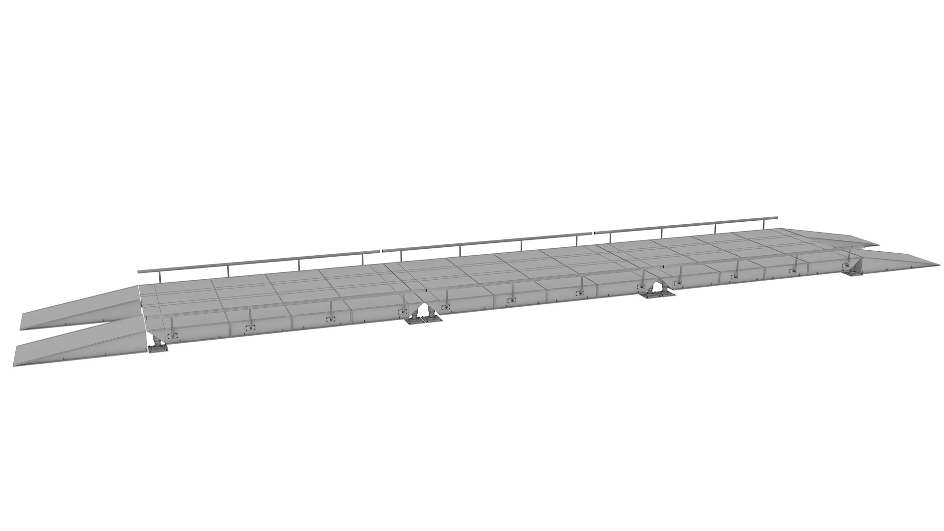 3D Modular Truck Weighbridge - TurboSquid 2461769