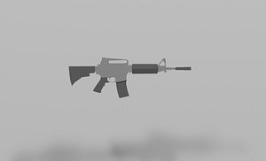 3D m4a1 model