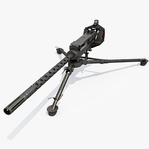 3D gau-21 machine gun model