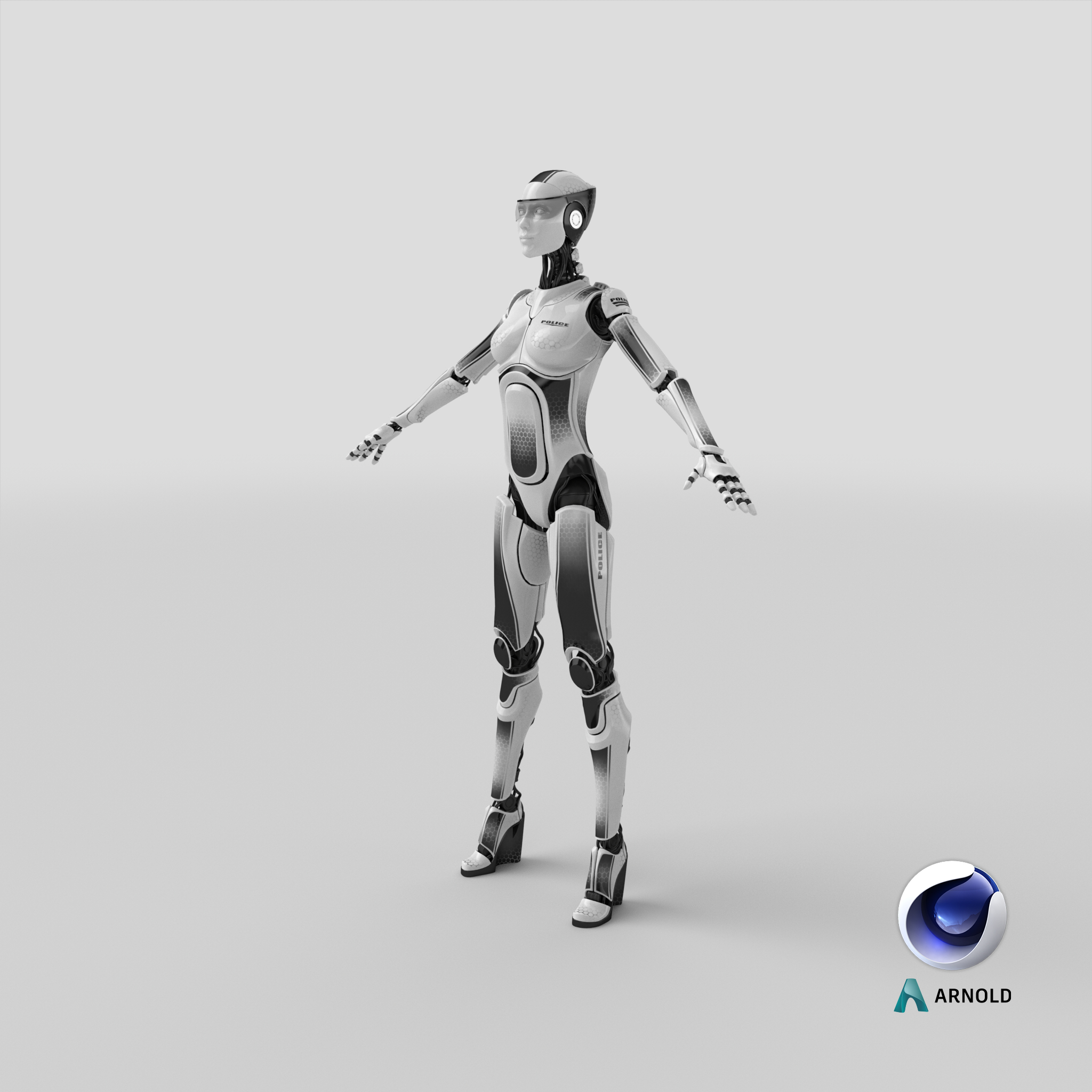 女性机器人 库存例证. 插画 包括有 靠机械装置维持生命的人, 智能, 成人, 爱好健美者, 图象, 技术 - 86563670